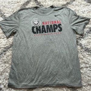 Men’s Nike UGA 2021 National Champs T-Shirt. Size XL.